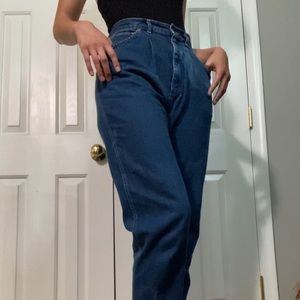 Vintage High-Waisted Lee Jeans